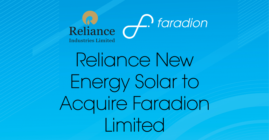 Reliance Acquires Faradion 10 900x470
