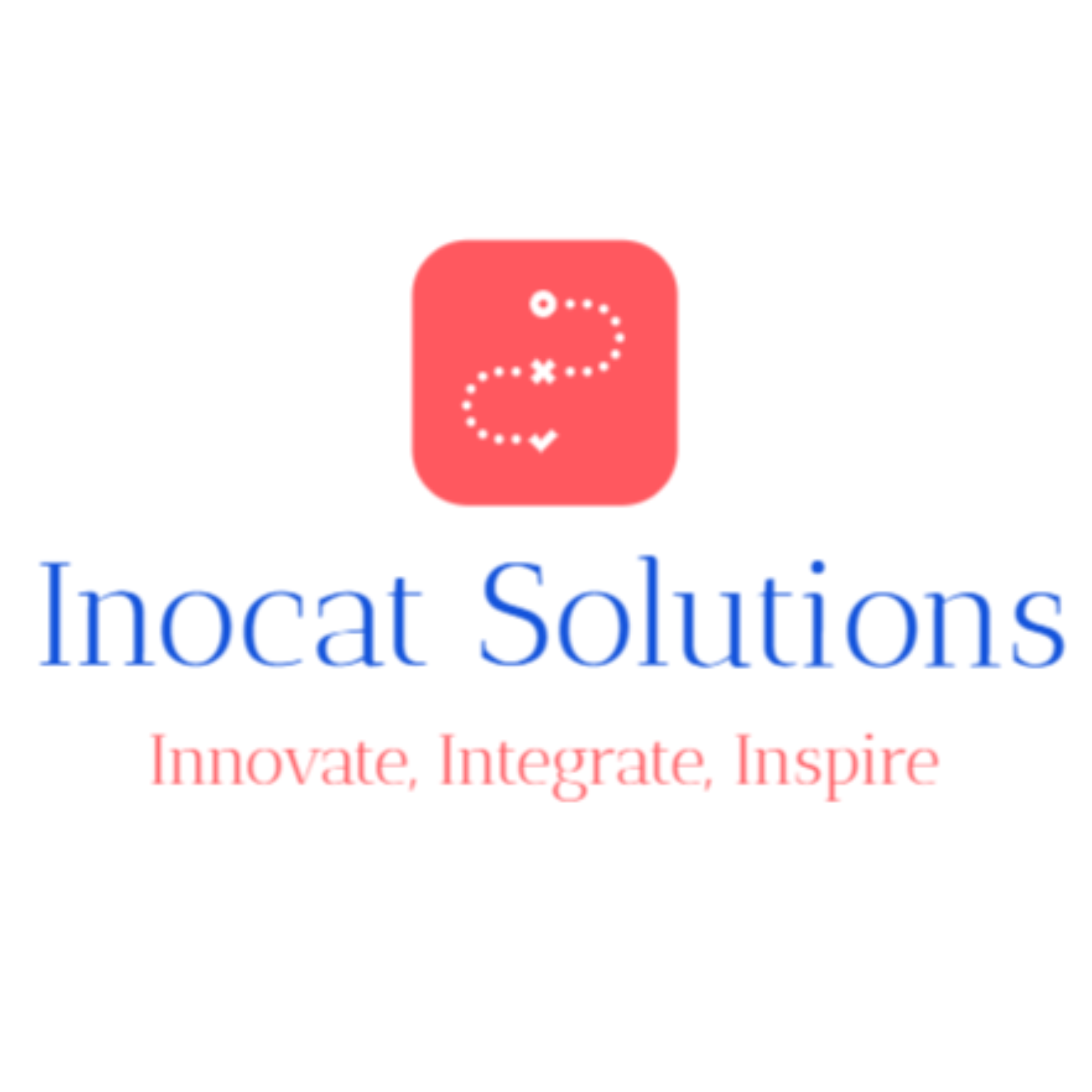 Inocat Solutions logo with red square and name underneath