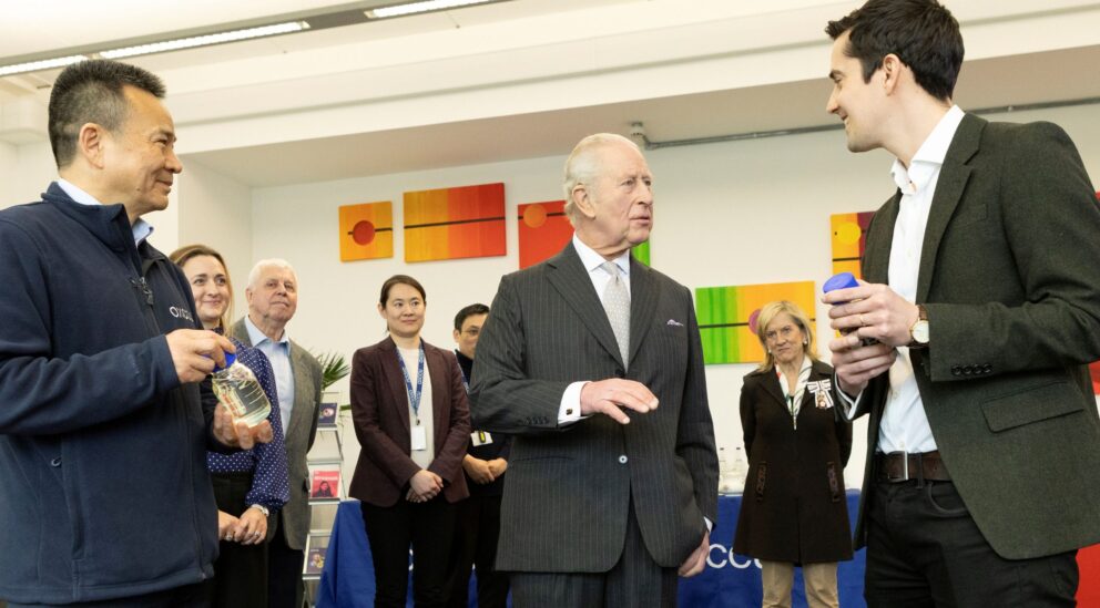 King Charles Iii Visits Oxccu At Begbroke Cropped