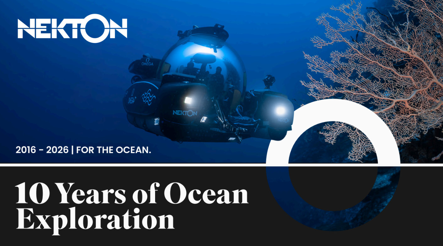 Nekton 10 Years Of Ocean Exploration 2026